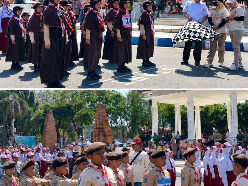 SD Al Irsyad Al Islamiyyah Ikuti Lomba Gerak Jalan HUT Kemerdekaan RI ke-81 Kabupaten Situbondo